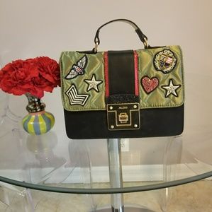 Aldo quilted flap bag